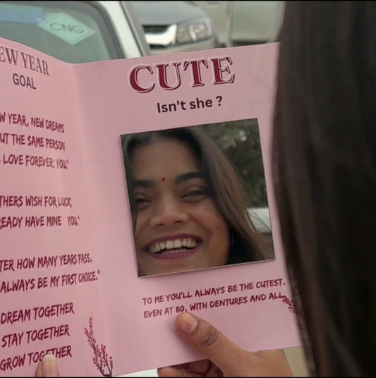 Future Wife Mirror Card